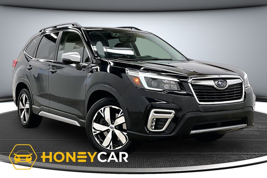 Crystal Black Silica 2021 Subaru Forester SUV / Crossover All-Wheel Drive Continuously Variable Transmission