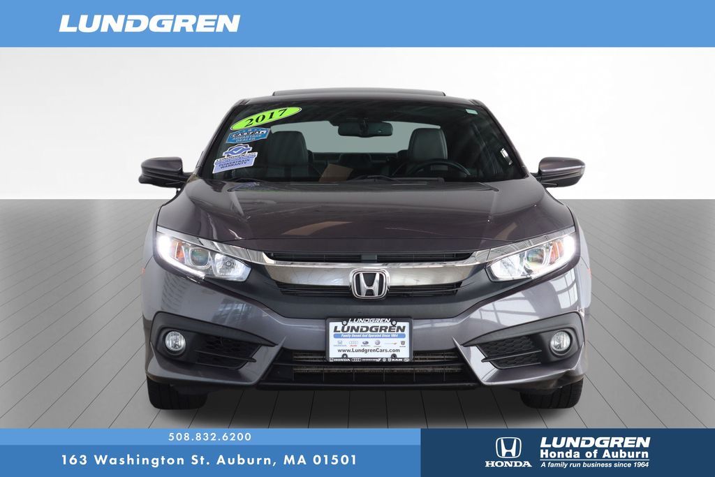 Used 2017 Honda Civic EX-L with VIN 2HGFC3B70HH360858 for sale in Auburn, MA