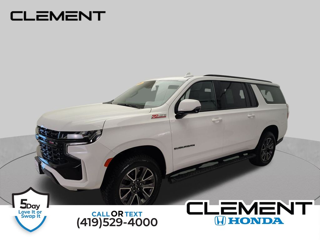 Summit White 2024 Chevrolet Suburban SUV / Crossover Four-Wheel Drive
