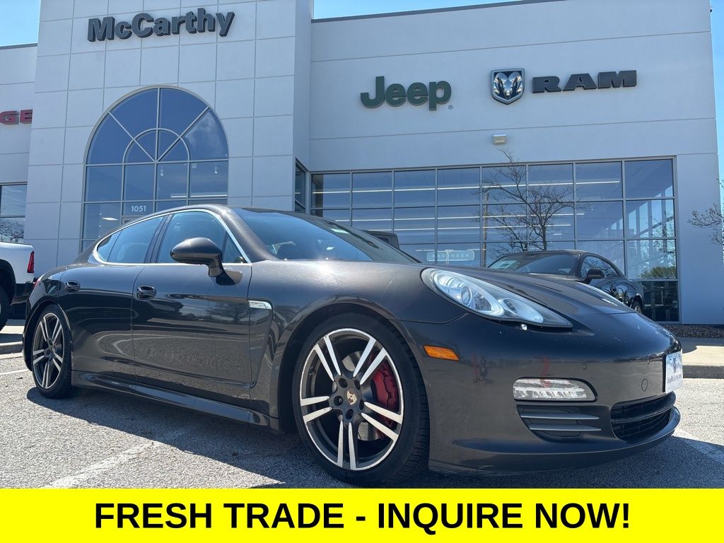 Black 2012 Porsche Panamera 4S AWD Sedan All-Wheel Drive 7-Speed Automatic