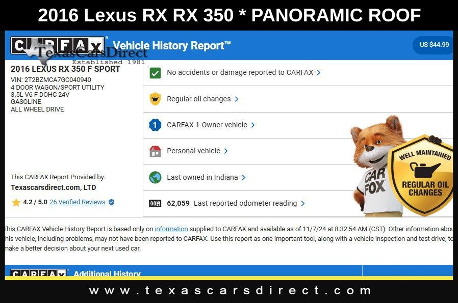 2016 Lexus RX 350 10