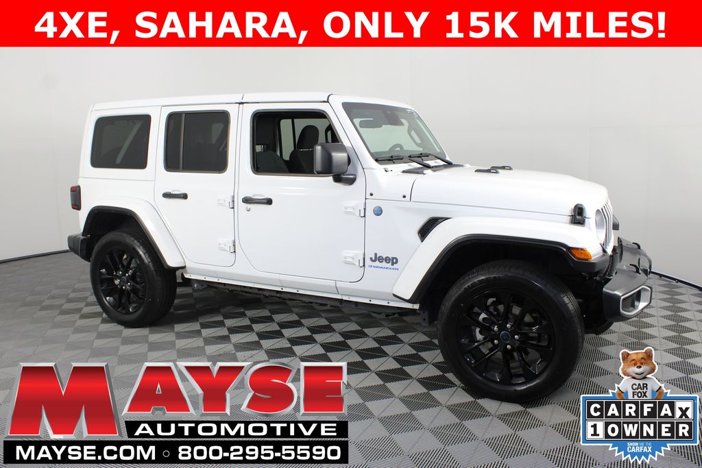  2025 Jeep Wrangler 4xe Sahara 4WD   