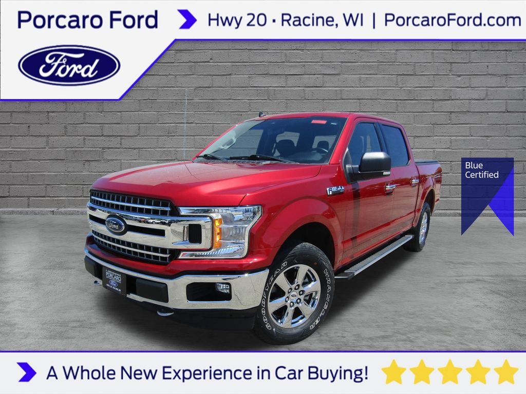 Rapid Red Metallic Tinted Clearcoat 2020 Ford F-150 Pickup Truck Four-Wheel Drive Automatic