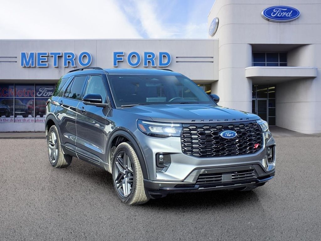 Gray Metallic 2025 Ford Explorer SUV / Crossover All-Wheel Drive Automatic