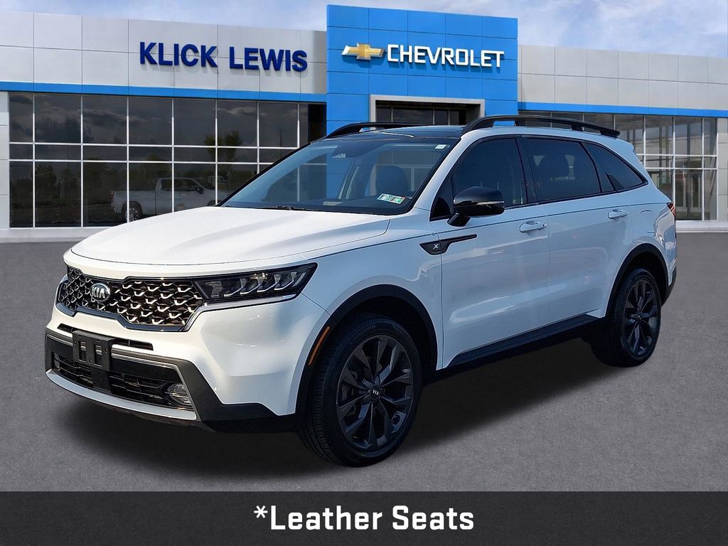 2021 Kia Sorento EX White at Bob Ruth Ford