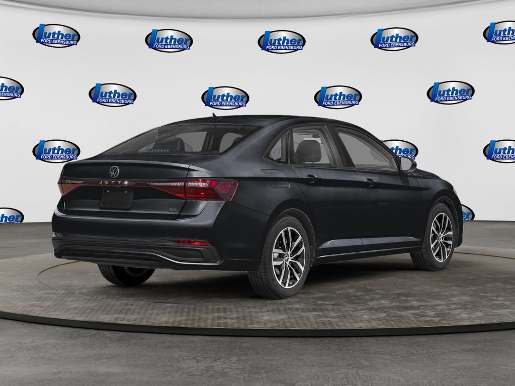 2025 Volkswagen Jetta 1.5T SE Black at Sutliff Volkswagen