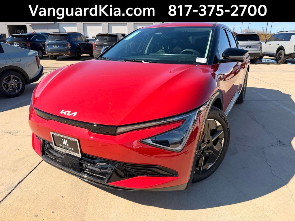 Runway Red 2025 Kia EV6 SUV / Crossover All-Wheel Drive 1-Speed Automatic