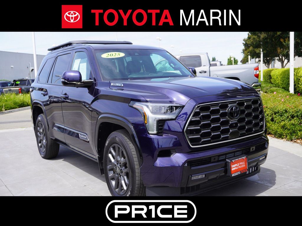 Blueprint 2025 Toyota Sequoia SUV / Crossover Four-Wheel Drive Automatic