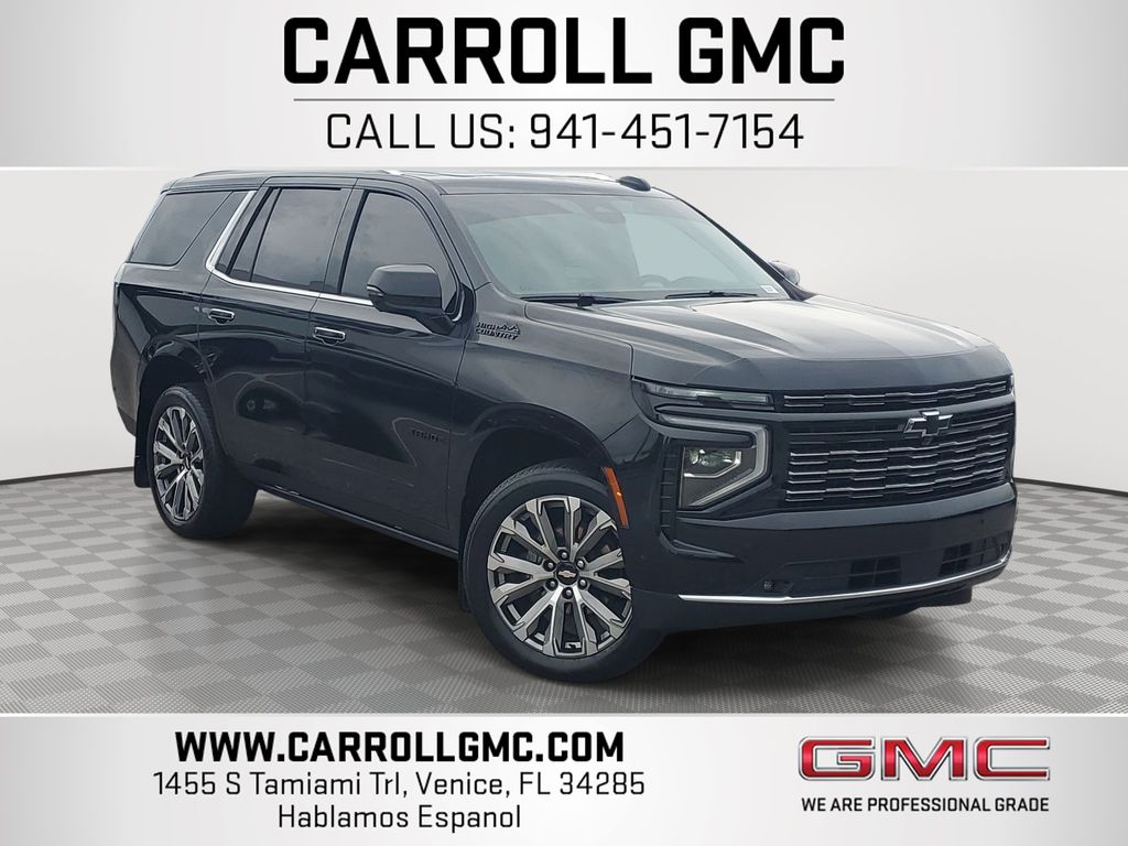 Black 2025 Chevrolet Tahoe SUV / Crossover Four-Wheel Drive