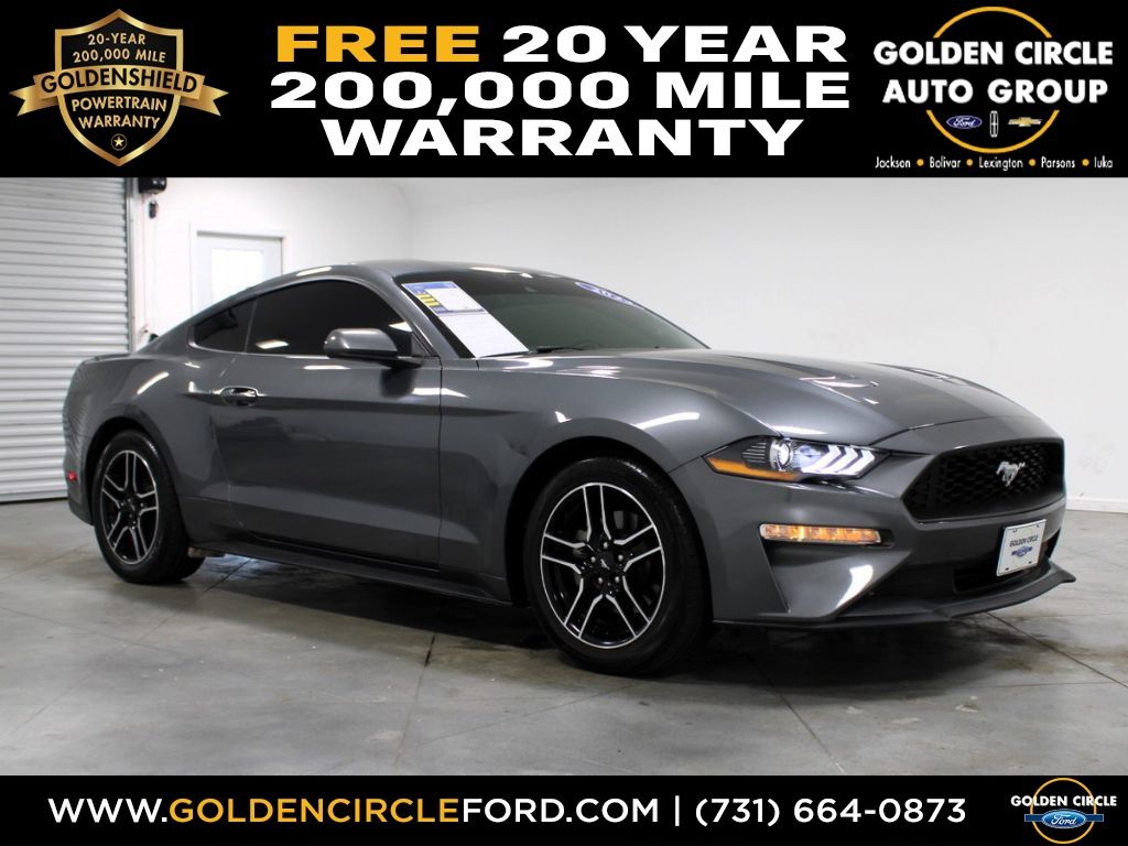 Carbonized Gray Metallic 2023 Ford Mustang EcoBoost Premium Fastback RWD Coupe Rear-Wheel Drive Automatic