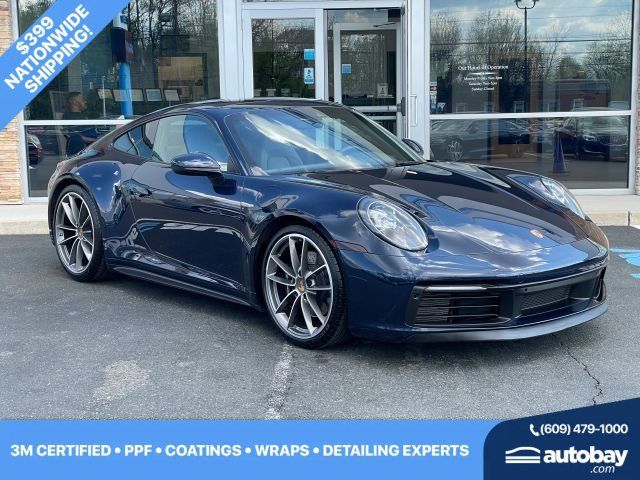Blue 2020 Porsche 911 Carrera 4S Coupe AWD Coupe All-Wheel Drive 8-Speed Automatic