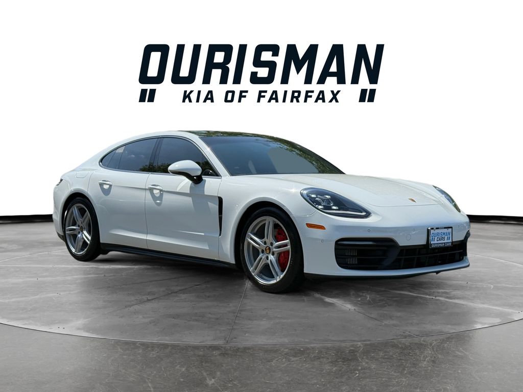 White 2021 Porsche Panamera 4 AWD Sedan All-Wheel Drive 8-Speed Automatic