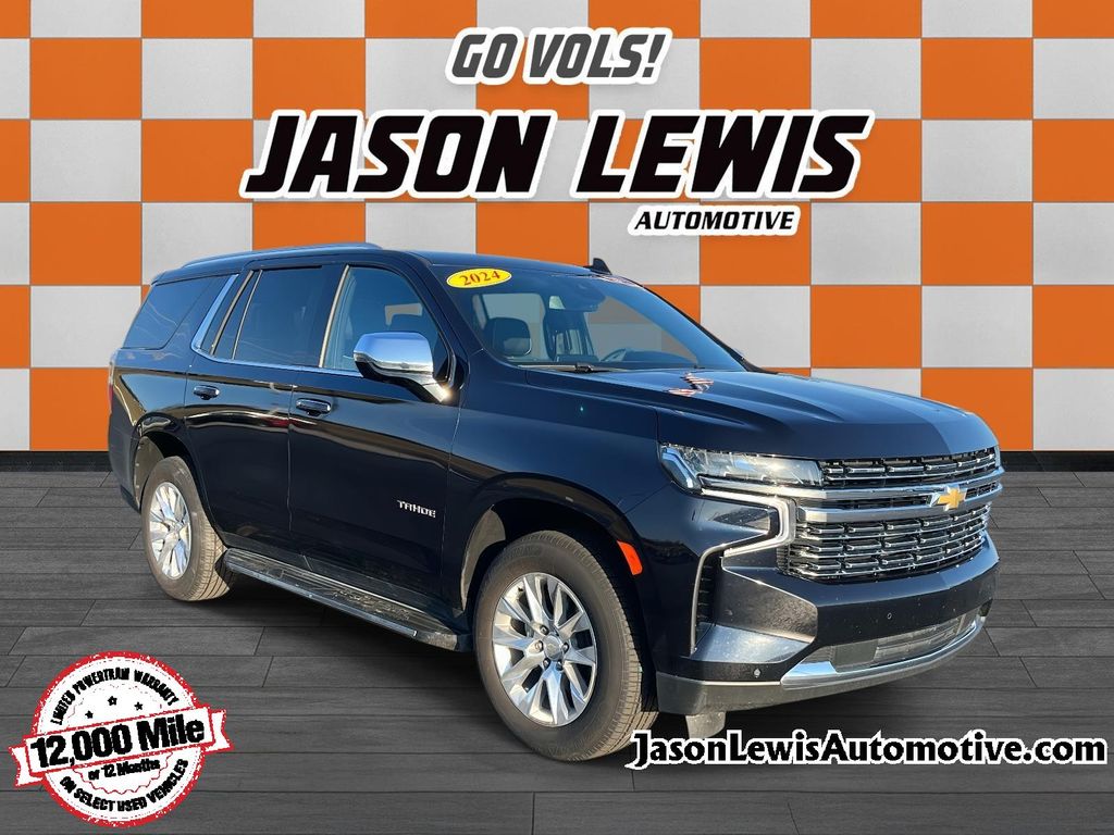 Midnight Blue Metallic 2024 Chevrolet Tahoe SUV / Crossover Four-Wheel Drive