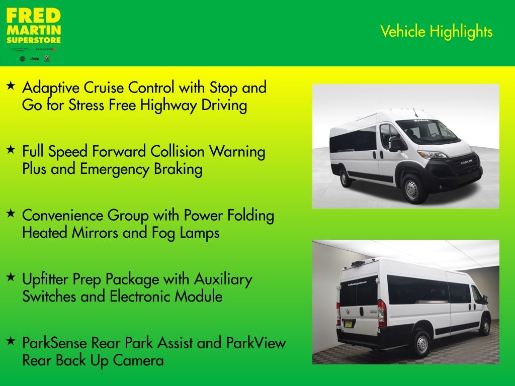 new 2026 Ram ProMaster 3500 car, priced at $85,052