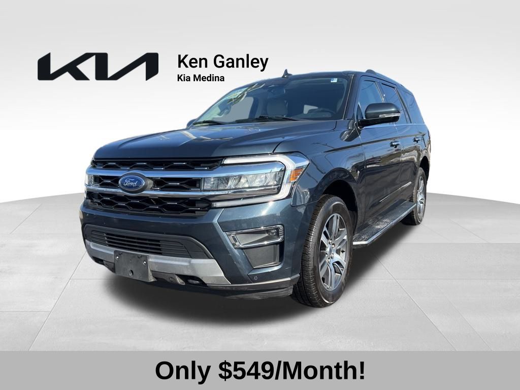 Stone Blue Metallic 2023 Ford Expedition Limited 4WD SUV / Crossover Four-Wheel Drive Automatic