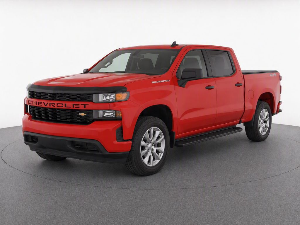 2021 Chevrolet Silverado 1500 Custom Red at South Hills Kia