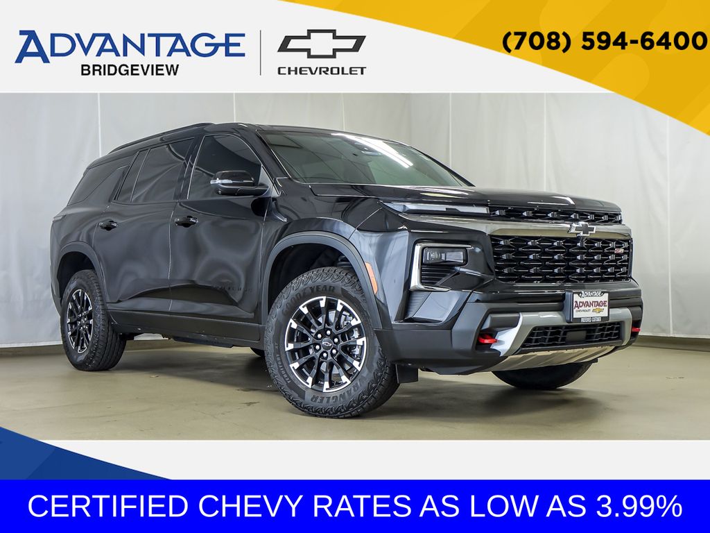 Mosaic Black Metallic 2024 Chevrolet Traverse SUV / Crossover Four-Wheel Drive 8-Speed Automatic