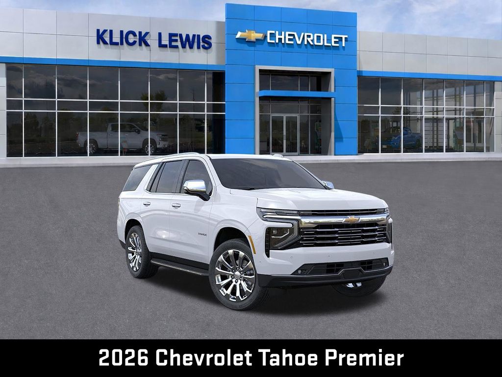 Polar White Tricoat 2026 Chevrolet Tahoe Premier 4WD SUV / Crossover Four-Wheel Drive