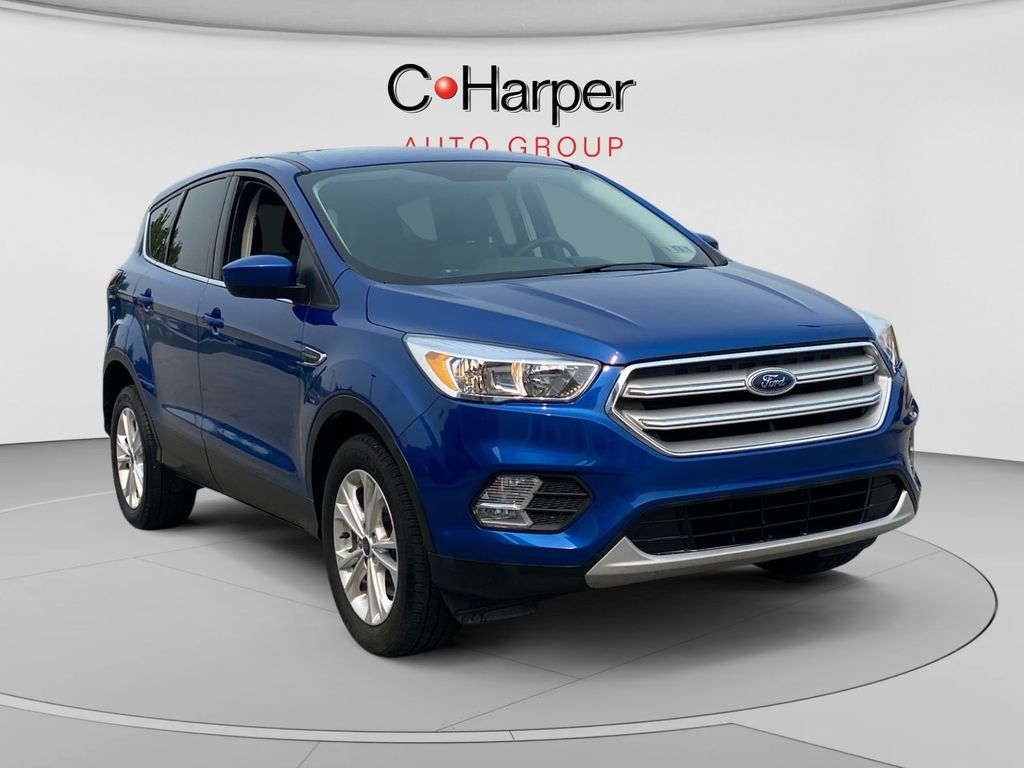 Lightning Blue Metallic 2019 Ford Escape SUV / Crossover All-Wheel Drive 6-Speed Automatic