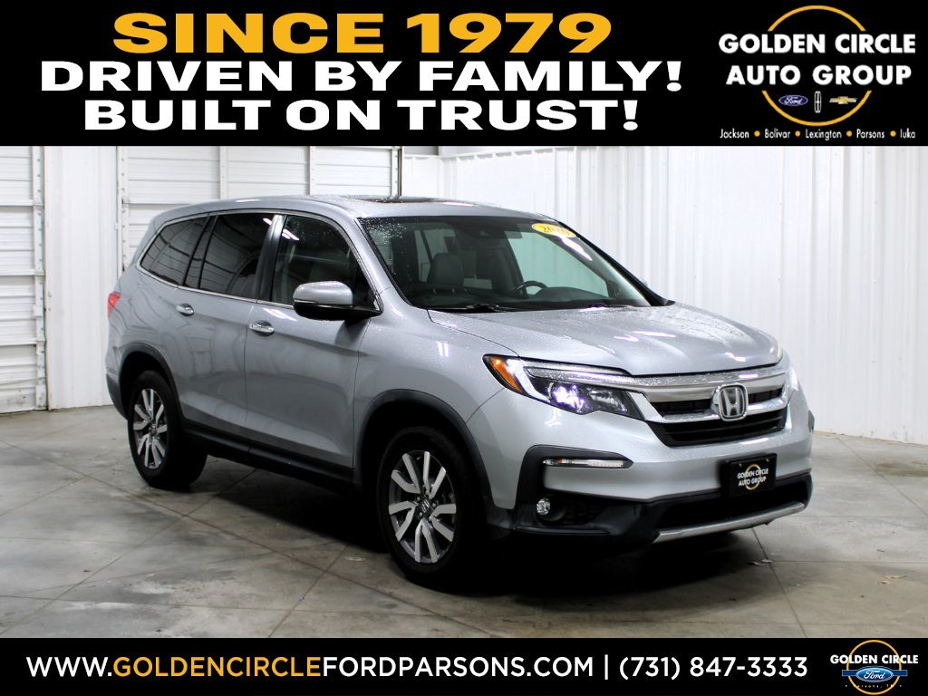 Lunar Silver Metallic 2020 Honda Pilot EX-L FWD SUV / Crossover Front-Wheel Drive 6-Speed Automatic