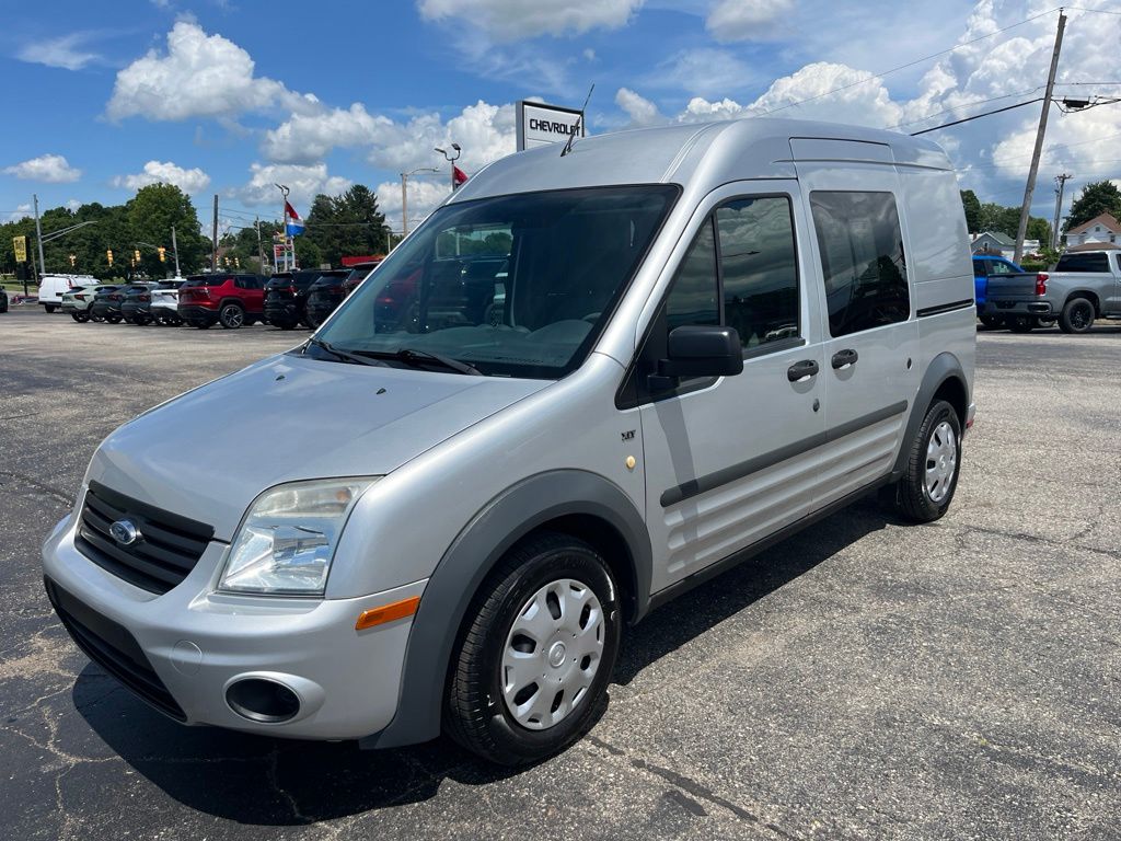 Silver Metallic 2012 Ford Transit Connect Van Front-Wheel Drive 4-Speed Automatic Overdrive