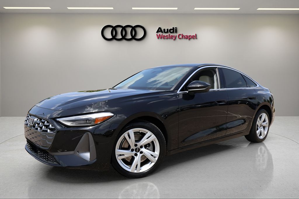 Mythos Black Metallic 2025 Audi A5 Sedan All-Wheel Drive 7-Speed Automatic