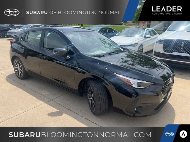 Crystal Black Silica 2026 Subaru Impreza Wagon All-Wheel Drive Continuously Variable Transmission