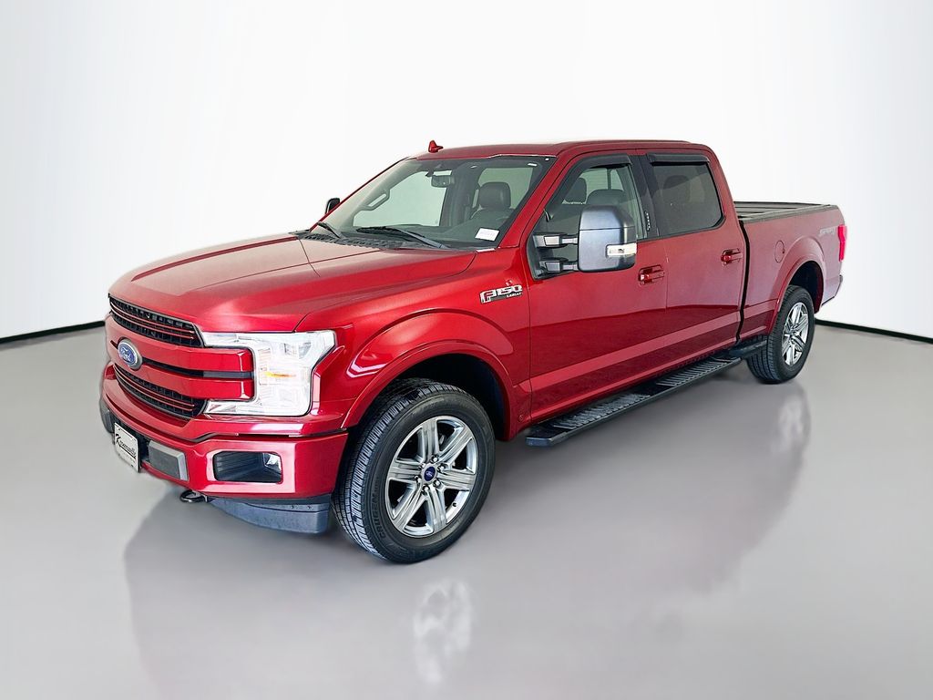 Used 2018 Red Ford Lariat image 3