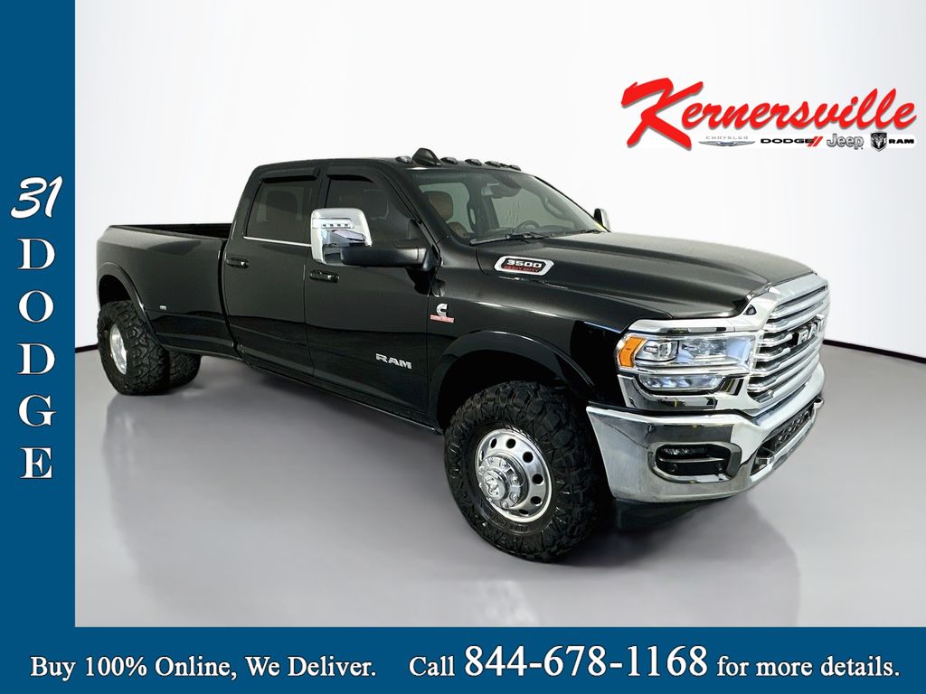 Diamond Black 2024 RAM 3500 Pickup Truck Four-Wheel Drive 6-Speed Automatic