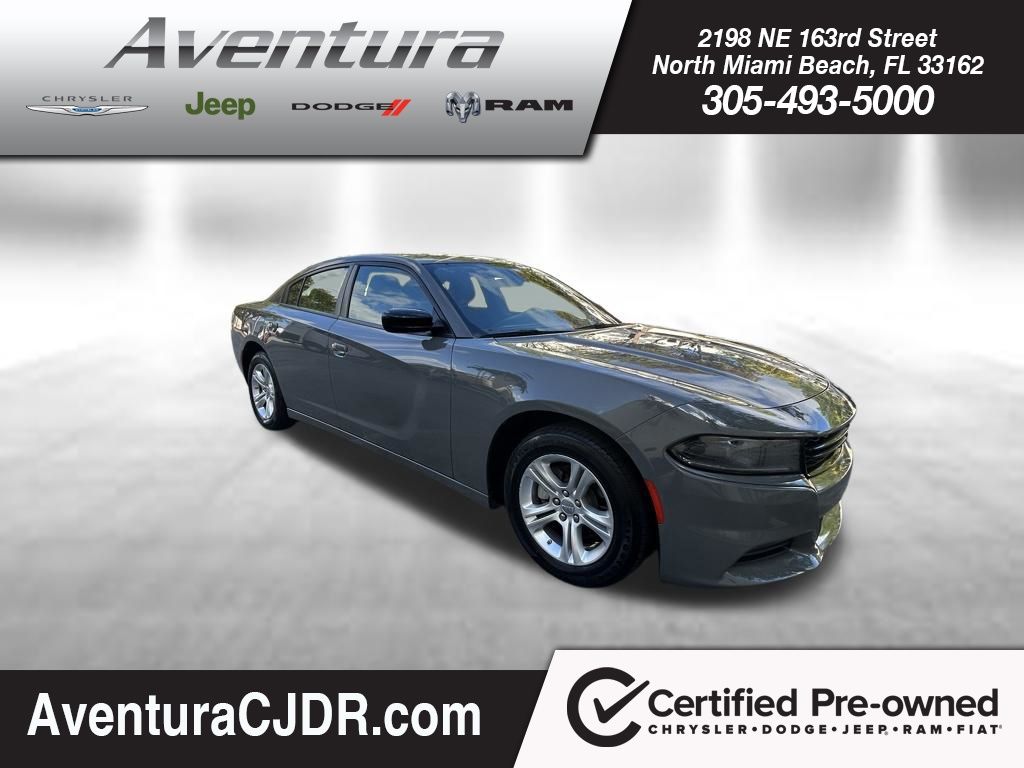 Destroyer Gray Clearcoat 2023 Dodge Charger SXT RWD Sedan Rear-Wheel Drive 8-Speed Automatic