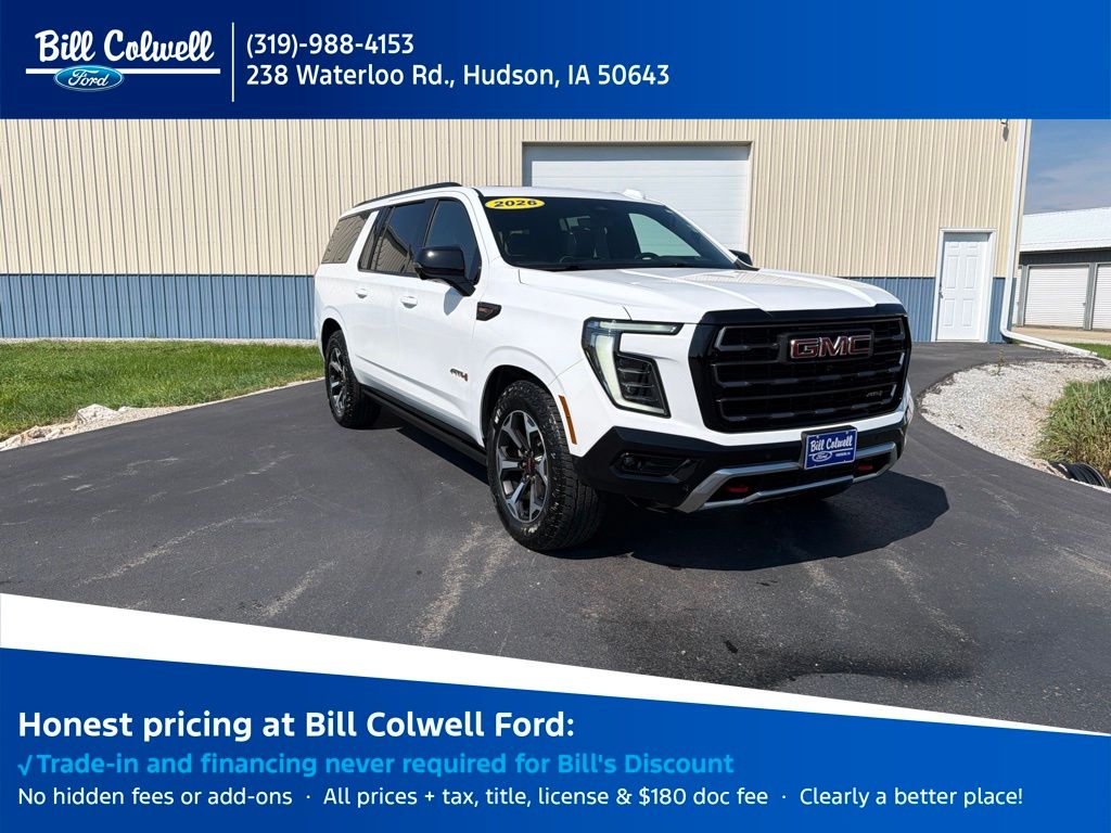 Summit White 2026 GMC Yukon XL SUV / Crossover Four-Wheel Drive