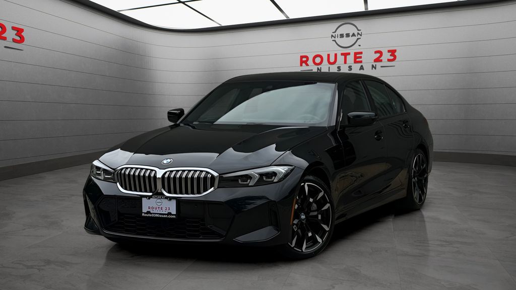 Black Sapphire Metallic 2026 BMW 3 Series Sedan All-Wheel Drive 8-Speed Automatic