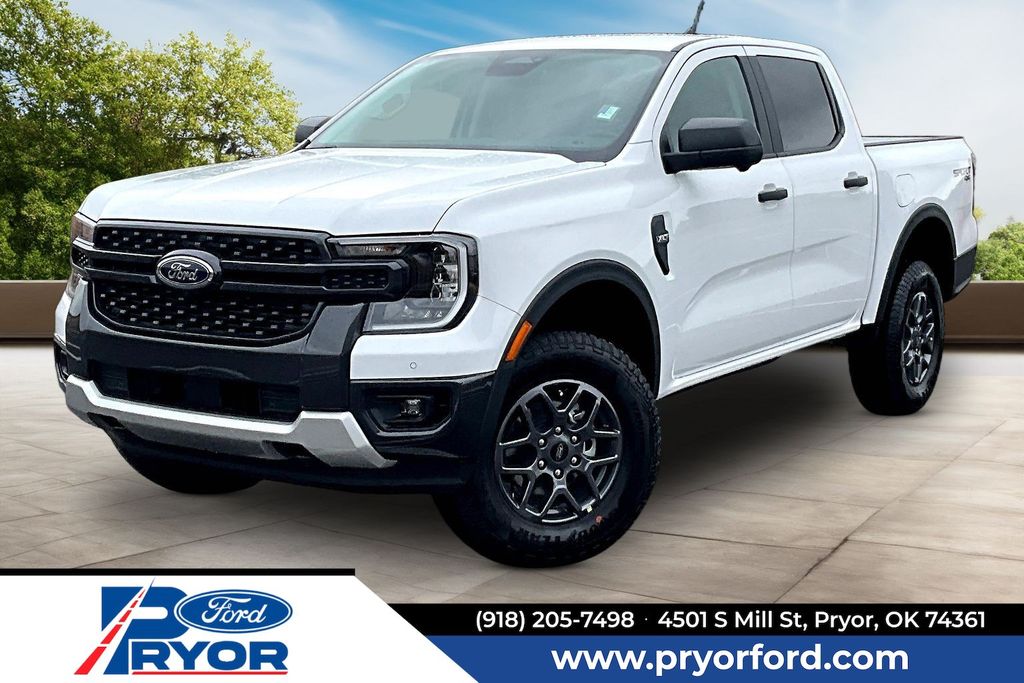 Oxford White 2026 Ford Ranger Pickup Truck Four-Wheel Drive Automatic