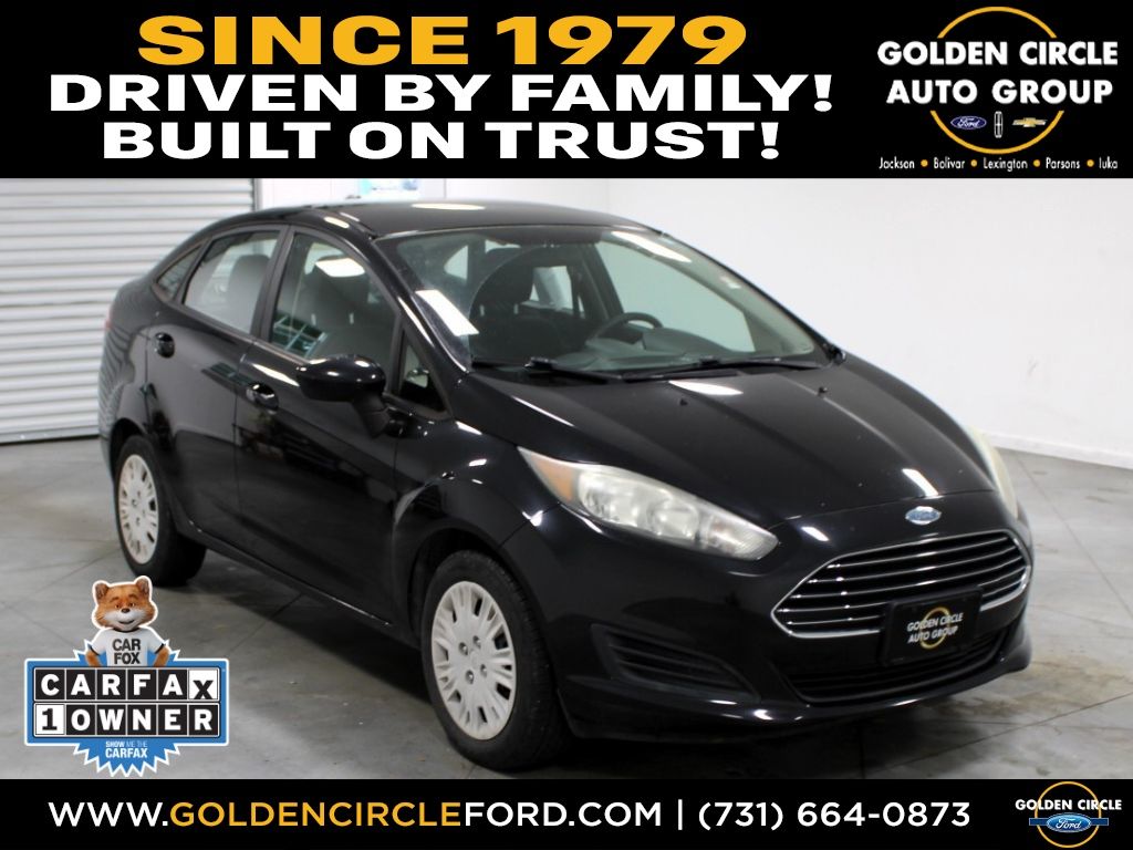 Tuxedo Black 2015 Ford Fiesta Sedan Front-Wheel Drive 6-Speed Automatic