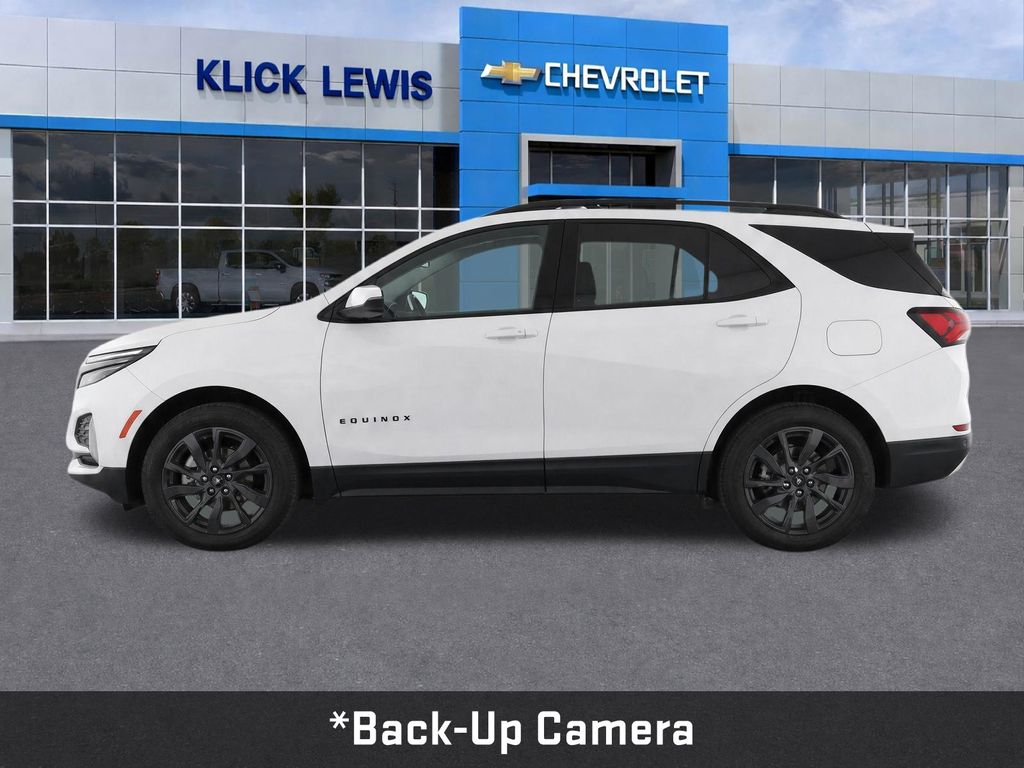 2022 Chevrolet Equinox RS White at Klick Lewis Buick Chevrolet