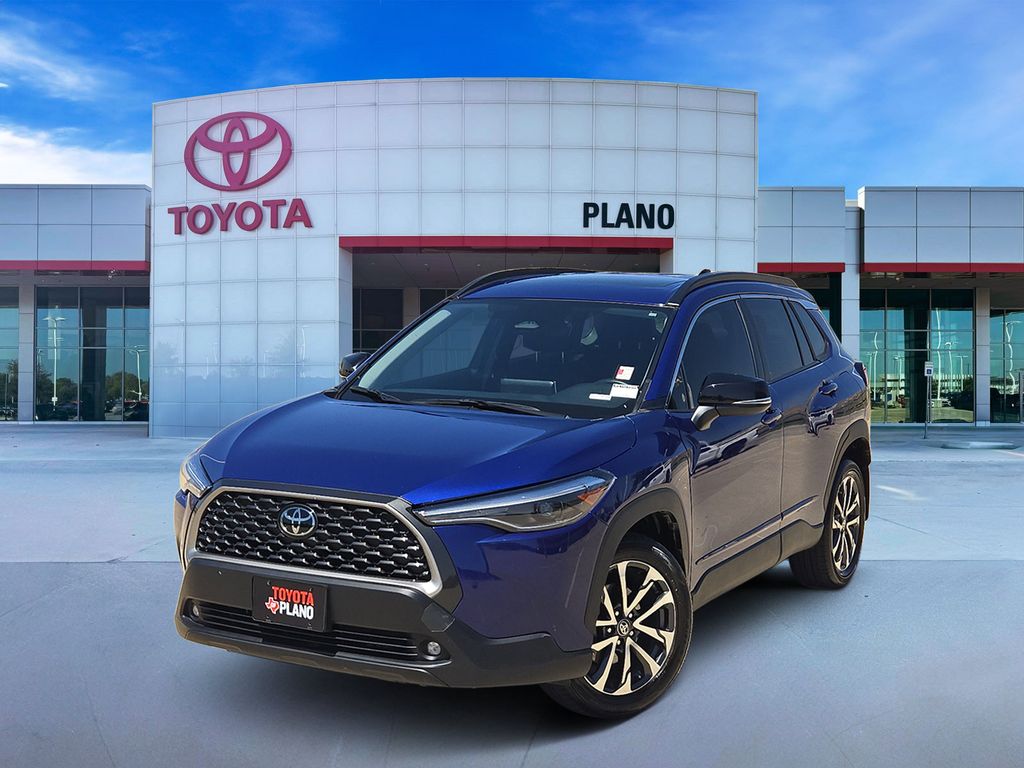 Blue Crush Metallic 2025 Toyota Corolla Cross SUV / Crossover Front-Wheel Drive Continuously Variable Transmission