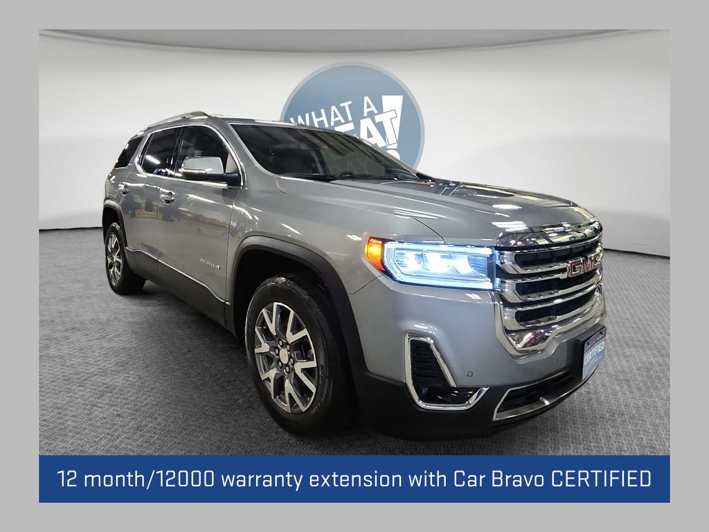 Sterling Metallic 2023 GMC Acadia SLT AWD SUV / Crossover Four-Wheel Drive 9-Speed Automatic