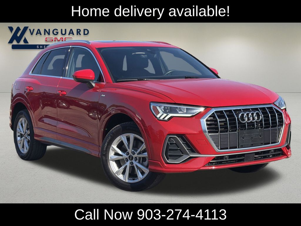 Red 2025 Audi Q3 SUV / Crossover All-Wheel Drive 8-Speed Automatic