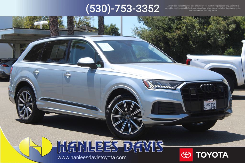 Satellite Silver Metallic 2023 Audi Q7 SUV / Crossover All-Wheel Drive 8-Speed Automatic