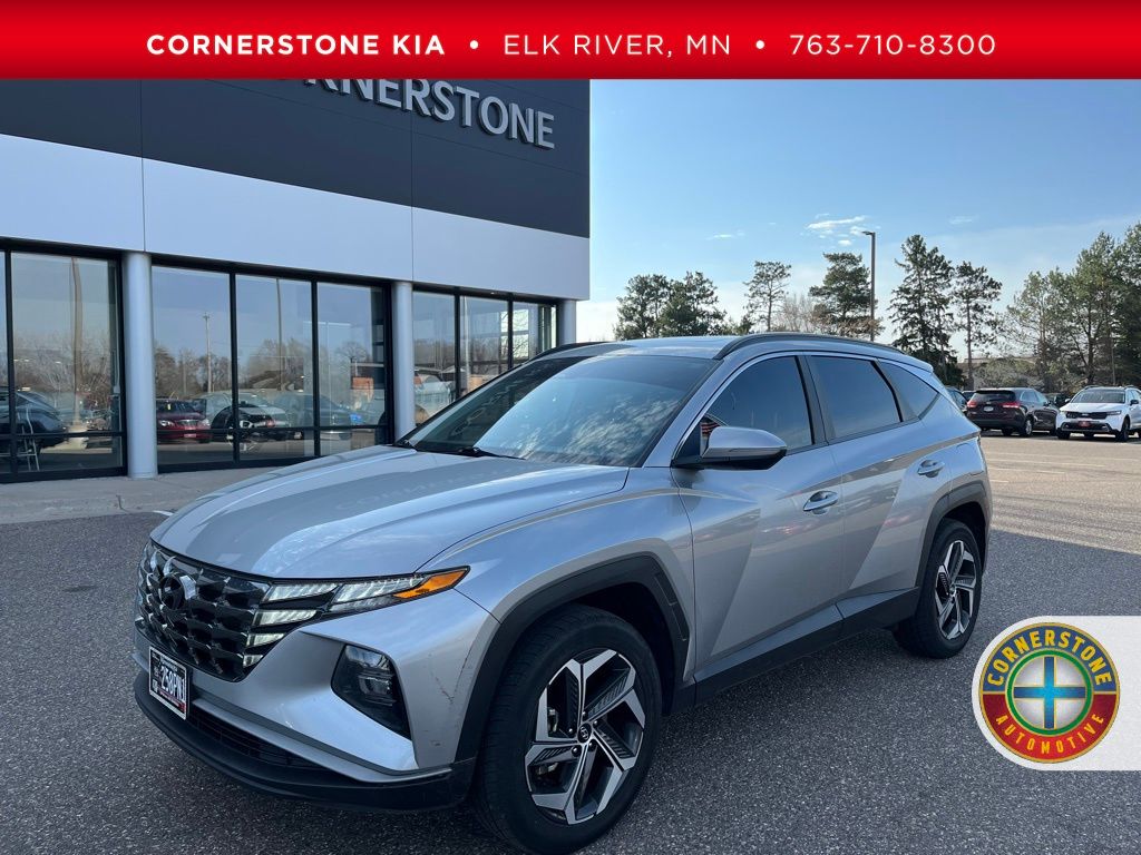 Shimmering Silver 2022 Hyundai Tucson SEL AWD SUV / Crossover All-Wheel Drive 8-Speed Automatic