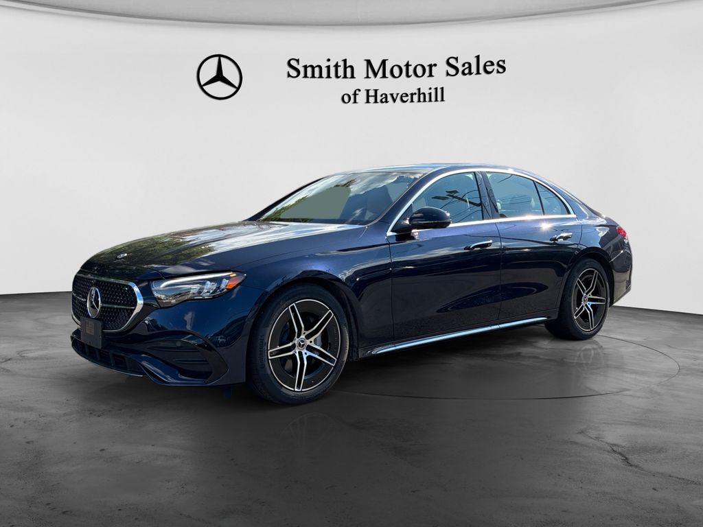 Nautical Blue Metallic 2026 Mercedes-Benz E-Class Sedan All-Wheel Drive 9-Speed Automatic