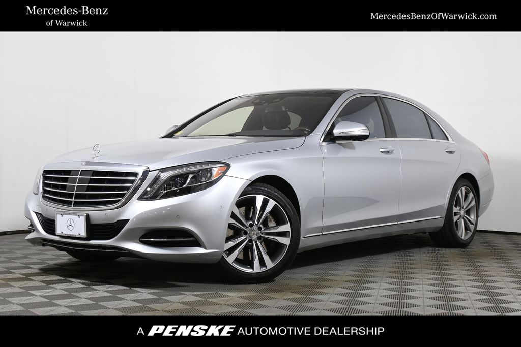 Iridium Silver Metallic 2016 Mercedes-Benz S-Class S 550 4MATIC Sedan All-Wheel Drive 7-Speed Automatic