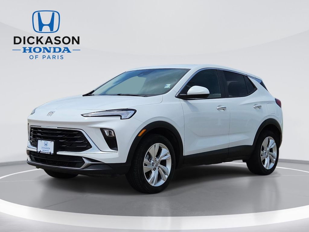 Summit White 2025 Buick Encore GX Preferred FWD SUV / Crossover Front-Wheel Drive Continuously Variable Transmission