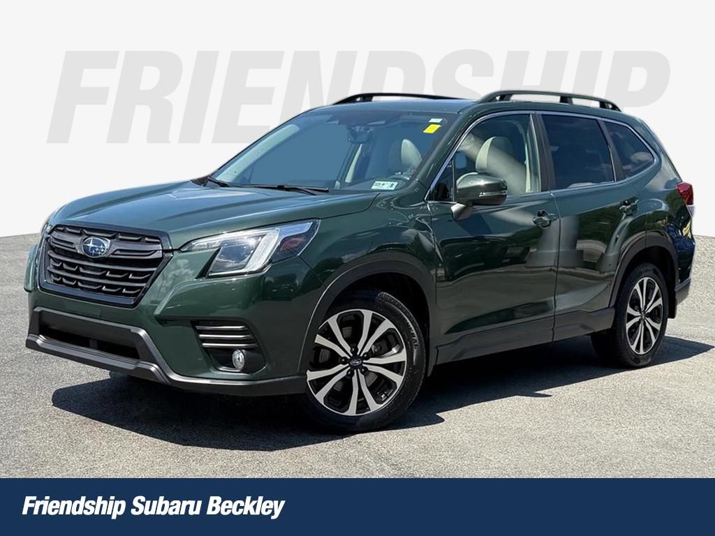 Cascade Green Silica 2022 Subaru Forester SUV / Crossover All-Wheel Drive Continuously Variable Transmission