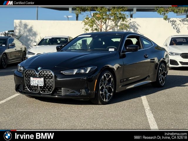 Black Sapphire Metallic 2026 BMW 4 Series 430i Coupe RWD Coupe Rear-Wheel Drive 8-Speed Automatic