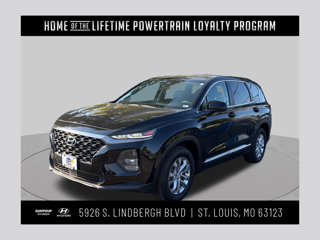 Twilight Black 2019 Hyundai Santa Fe SUV / Crossover Front-Wheel Drive 8-Speed Automatic