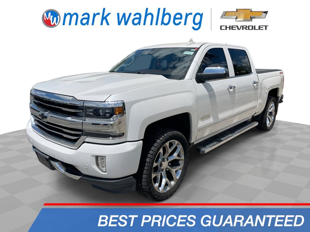 White (Iridescent Pearl Tricoat) 2016 Chevrolet Silverado 1500 Pickup Truck Four-Wheel Drive 8-Speed Automatic Overdrive