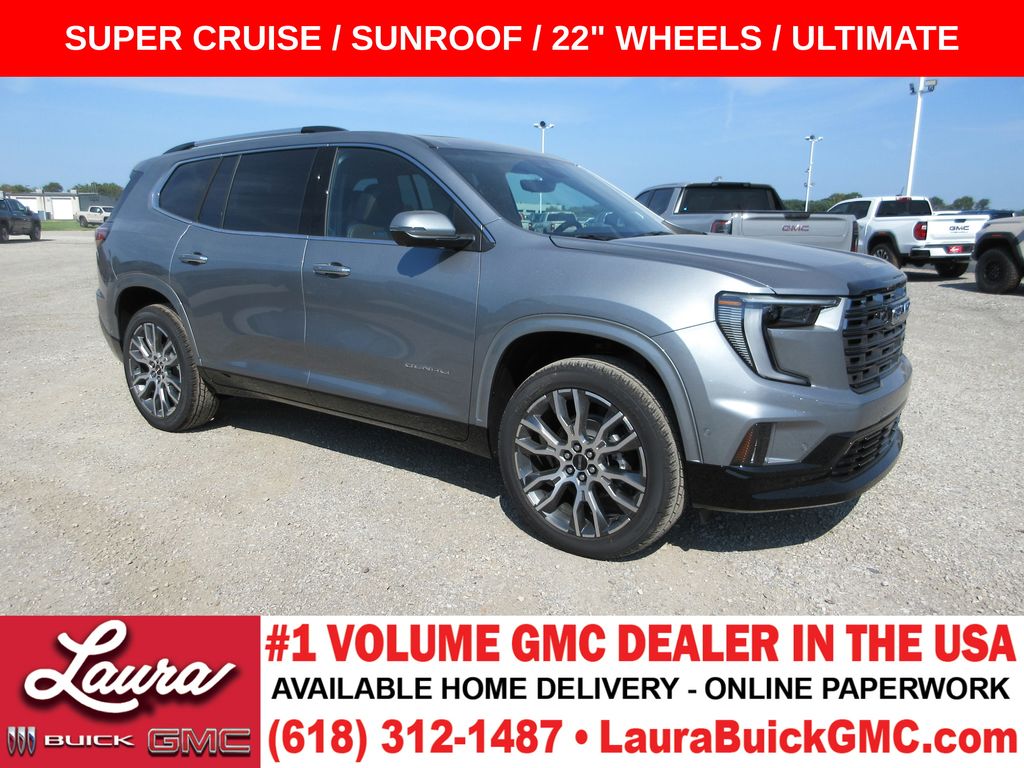 Sterling Metallic 2026 GMC Acadia SUV / Crossover Front-Wheel Drive 8-Speed Automatic