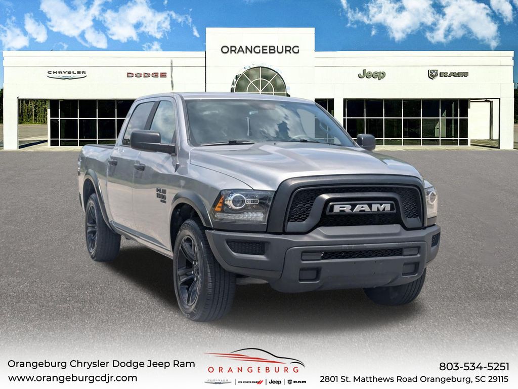Billet Silver Metallic Clearcoat 2024 RAM 1500 Pickup Truck 4X2 8-Speed Automatic