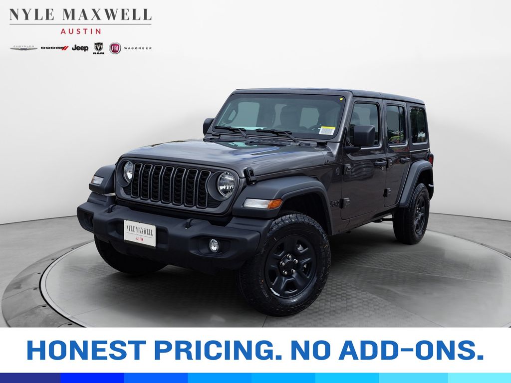 Gray (Granite Crystal Metallic Clearcoat) 2026 Jeep Wrangler SUV / Crossover Four-Wheel Drive 8-Speed Automatic